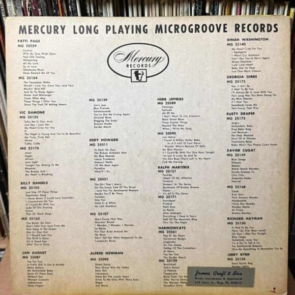 The Delta Rhythm Boys with Andrew Burman's Band Vinyl Record VG+ AB129 - Picture 2 of 2
